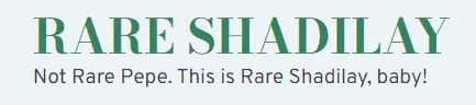 Rare Shadilay